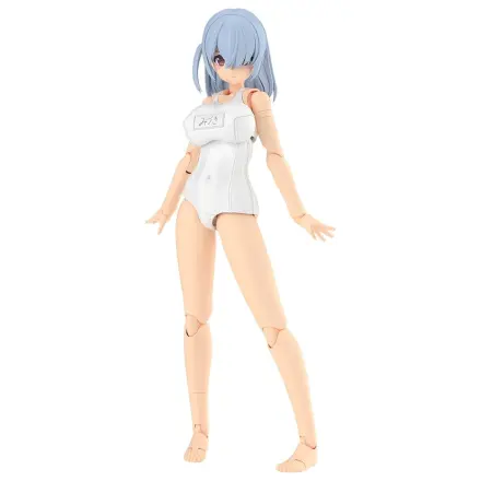 Frame Arms Girl Plastic Model Kit Mizuki School Swimsuits White Ver. 16 cm poza produsului