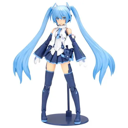 Frame Arms Girl x Hatsune Miku Kit Model din plastic Frame Music Girl Snow Miku Another Color Ver. 15 cm poza produsului
