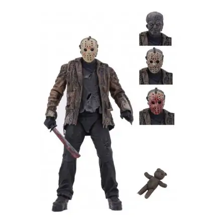 Freddy vs. Jason Ultimate Action Figure Jason Voorhees 18 cm figurină de acțiune termékfotója