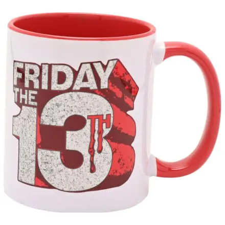 Friday the 13th Logo Cană Interior Colorată 325ml poza produsului