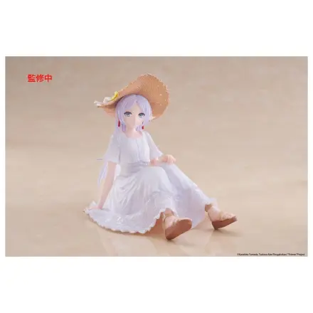 Frieren: Beyond Journey's End Statuie PVC Figurină Drăguță pentru Birou Frieren Summer Dress Ver. 13 cm poza produsului