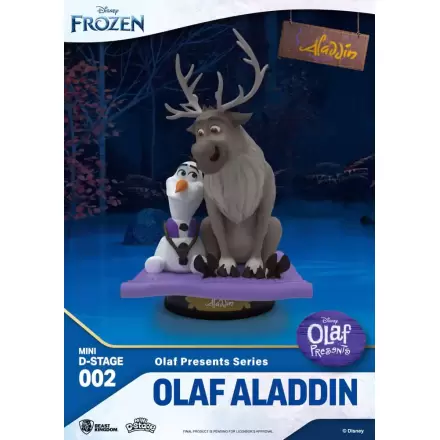 Statuie PVC Mini Dioramă Scenă Frozen Olaf Presents Olaf Aladdin 12 cm poza produsului