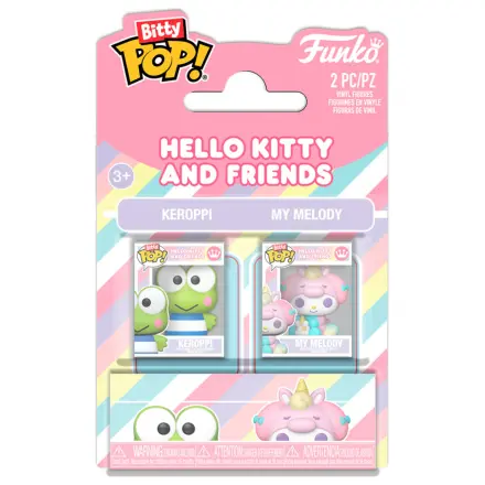 Funko Bitty POP pack 2 figurine Hello Kitty and Friends Keroppi & My Melody poza produsului