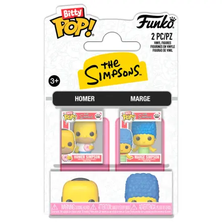 Funko Bitty POP pack 2 figurine The Simpsons Homer & Marge poza produsului