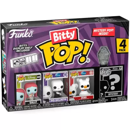 Figurină de vinil Bitty POP! Set de 4 Disney Nightmare Before Christmas Sally termékfotója