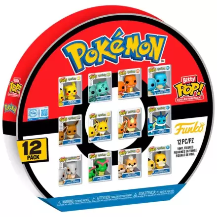Bitty Funko POP figura set multiplu Pokemon poza produsului