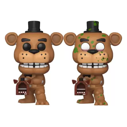 Funko Fusion Funko POP! Games Figurine de vinil Freddy Fazbear cu Pizza Launcher cu CH 9 cm 5 + 1 Set poza produsului