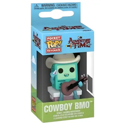 Funko Pocket POP Breloc Adventure Time Cowboy BMO cu chitara poza produsului