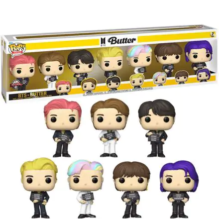 BTS POP! Figurine de vinil Rocks Set 7 piese Butter 9 cm termékfotója