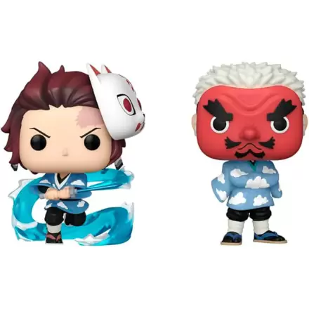 Funko POP pachet 2 figurine Demon Slayer Kimetsu no Yaiba Tanjiro Kamado & Sakonji Urokodaki termékfotója