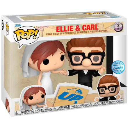 Figurine Vinil Up POP! 2-Pack Ellie & Carl Wedding 9 cm termékfotója