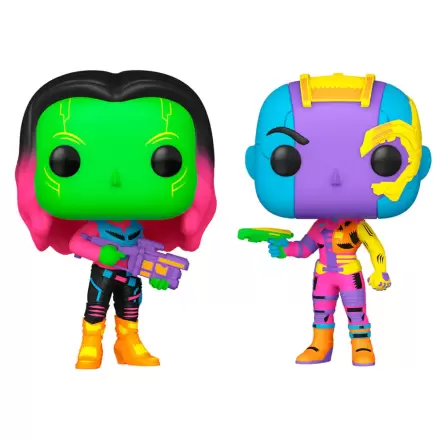 Funko POP pachet 2 figurine Marvel Guardians of the Galaxy Gamora & Nebula Exclusive termékfotója