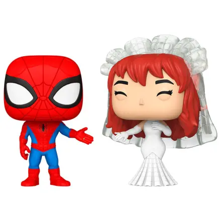 Funko POP pachet 2 figurine Marvel Spider-Man si MJ poza produsului