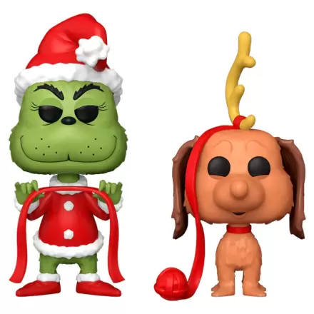 The Grinch(Anniversary) Funko POP! Cărți Figurine Vinyl 2-Pack Grinch w/ Max 9 cm termékfotója