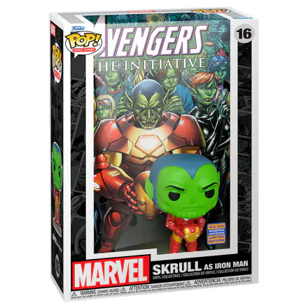 Figurină POP Album Marvel Avengers Skrull ca Iron Man Exclusiv termékfotója