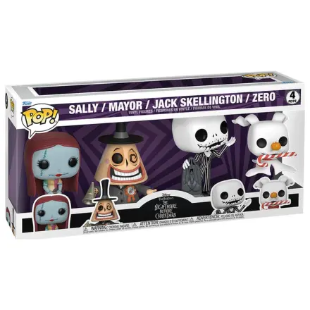 Funko POP pachet 4 figurine Disney The Nightmare Before Christmas poza produsului