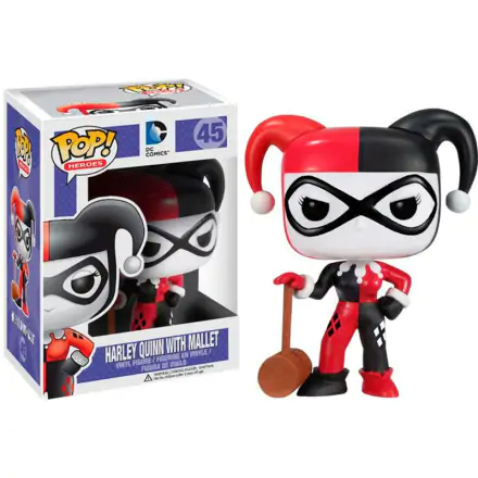 DC Comics POP! Figurina Vinyl Harley Quinn & Mallet 9 cm termékfotója