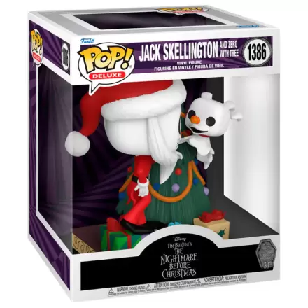 Figurină POP Deluxe Disney Nightmare Before Christmas Aniversarea 30 Jack Skellington și Zero termékfotója