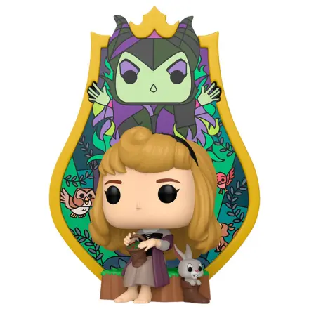 Funko POP figura Deluxe Disney Slepping Beauty Aurora Maleficent Stained Glass poza produsului