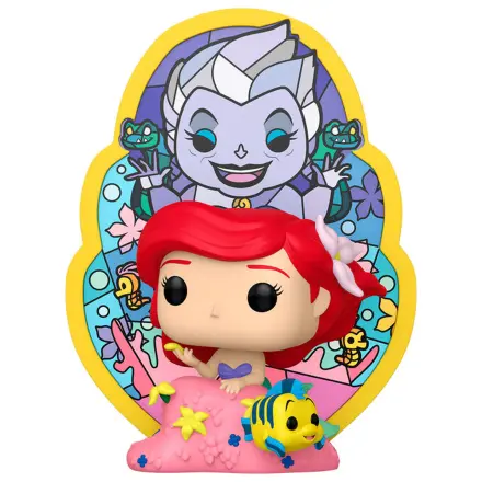 Funko POP figurina Deluxe Disney The Little Mermaid Ariel Ursula Stained Glass poza produsului