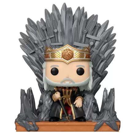 Figurină POP Deluxe House of the Dragon Viserys pe Tronul de Fier termékfotója