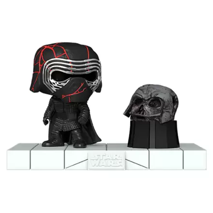 Figurină Funko POP Deluxe Star Wars Kylo Ren cu cască Darth Vader termékfotója