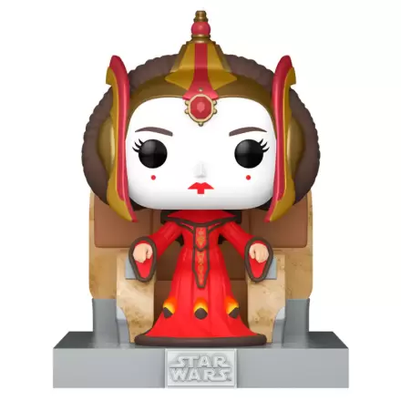 Figurină Funko POP Deluxe Star Wars Queen Amidala pe Tron termékfotója