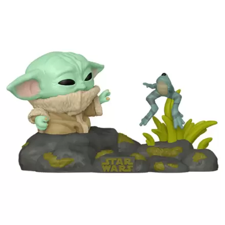 Figurină Funko POP Deluxe Star Wars The Mandalorian Grogu with Frog termékfotója