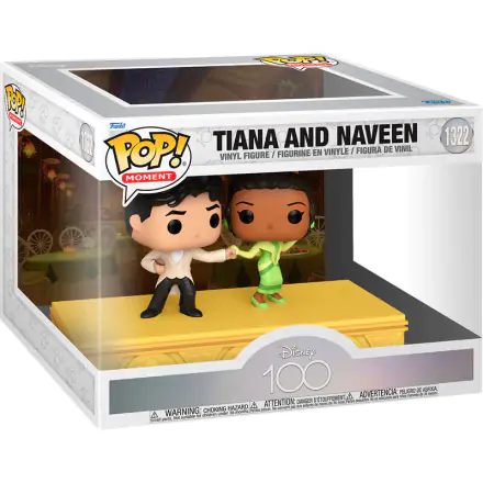 Disney's 100th Anniversary POP Moment! Figurine Vinyl 2-Pack Tiana & Naveen 9 cm termékfotója