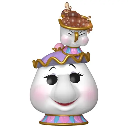 Figurina Funko POP Disney Beauty And The Beast Mrs. Potts with Chip poza produsului