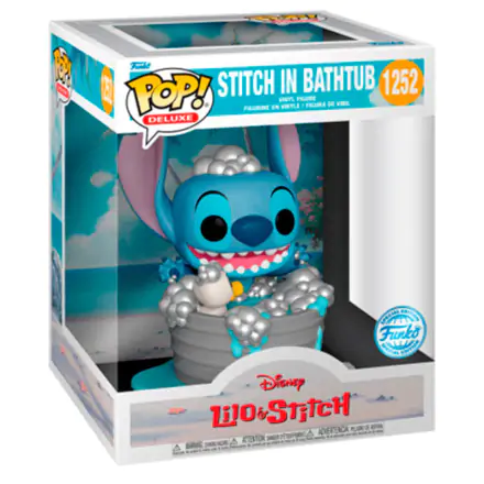 Figurină de Vinil Deluxe Disney POP! Stitch în cadă 9 cm termékfotója