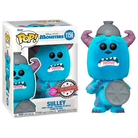 Monsters, Inc. 20th Anniversary POP! Disney Figurina Vinil Sulley cu Capac (Flocked) 9 cm termékfotója