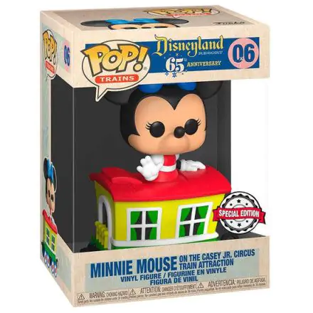 Disneyland Resort POP! Figurina de vinil Cărucior de Tren Disney Minnie Mouse pe Atractia Trenul Circului Casey Jr. 9 cm termékfotója