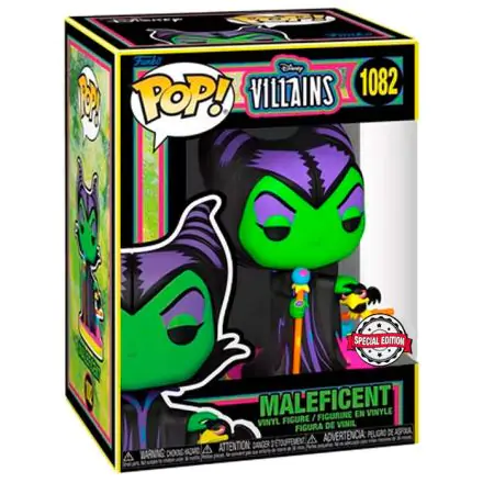 Disney Villains POP! Figurină de vinil Maleficent (Blacklight) 9 cm termékfotója