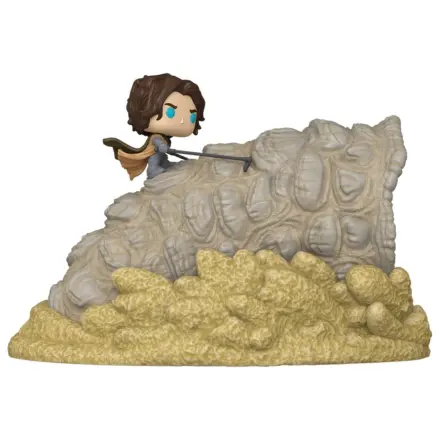 Funko POP figurina Dune Part Three Moment Paul Atreides cu Sandworm poza produsului