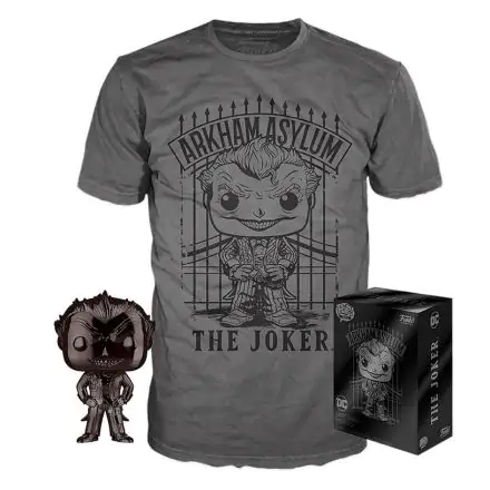 Figurină Funko POP & cutie tricou DC Comics Joker Exclusiv termékfotója