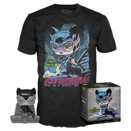 Figurină Funko POP & cutie tricou DC Jim Lee Catwoman termékfotója