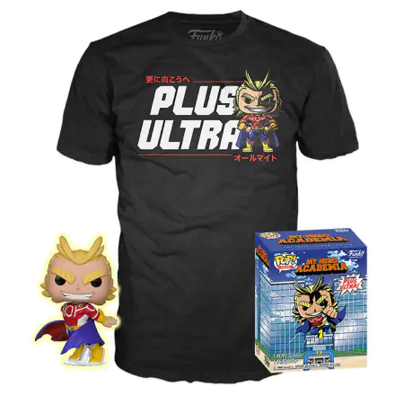 Figurină Funko POP & cutie tricou My Hero Academia All Might Exkluzív termékfotója