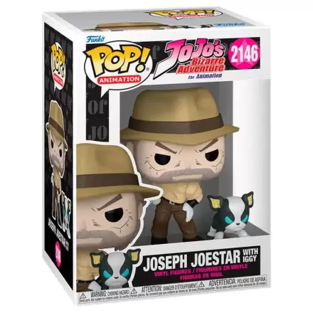 Figurină Funko POP Jojo's Bizarre Adventure Joseph Joestar cu Iggy poza produsului