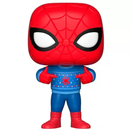 Figurină Funko POP Marvel Holiday Spider-Man cu Ugly Sweater termékfotója