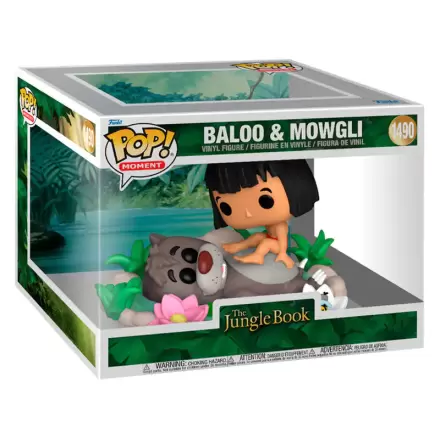 Figurină Funko POP Moment Disney El Libro de la Selva Baloo & Mowgli termékfotója