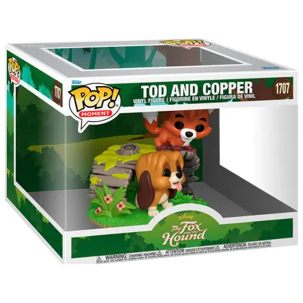 Figurină Funko POP Moment Disney The Fox & the Hound Tod & Copper poza produsului