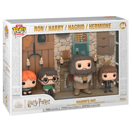 Harry Potter POP Moments Deluxe Figurine Vinil Set 4 Piese Coliba lui Hagrid 9 cm termékfotója