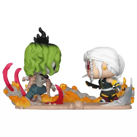 Figurină Funko POP Moments Demon Slayer Kimetsu no Yaiba Tengen VS Gyutaro poza produsului