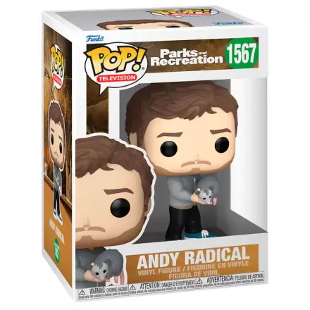 Figurină Funko POP Parks and Recreation Andy Radical termékfotója