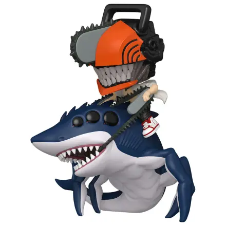 Figurina Funko POP Ride Deluxe Chainsaw Man Arc Chainsaw Man & Beam poza produsului