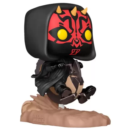 Figurină Funko POP Rides Deluxe Star Wars Darth Maul pe Bloodfin Speeder termékfotója