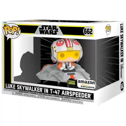 Figurină Funko POP Rides Star Wars Luke Skywalker in T-47 Airspeeder Exclusive termékfotója