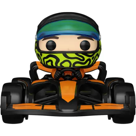 Funko POP figurina Rides Super Deluxe Racing Lando Norris cu McLaren MCL39 poza produsului