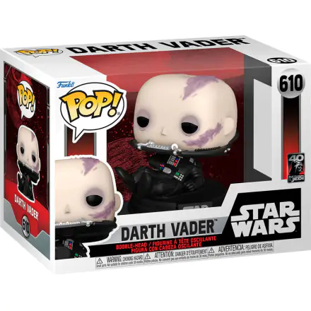 Star Wars Return of the Jedi 40th Anniversary POP! Figurină de Vinil Vader (Dezmascat) 9 cm termékfotója